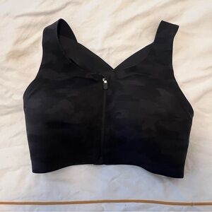 32ddd Lululemon zip front Enlite bra